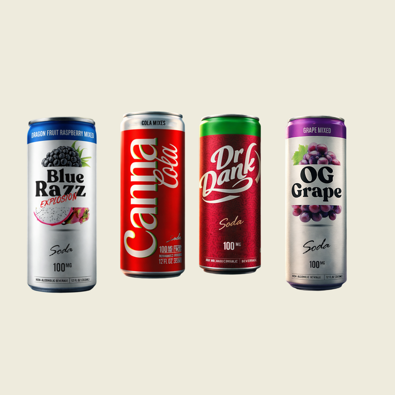 100MG Infused Soda THC Infused