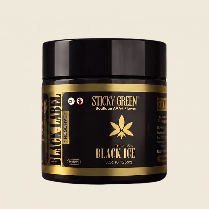 Black Ice Black Label Flower