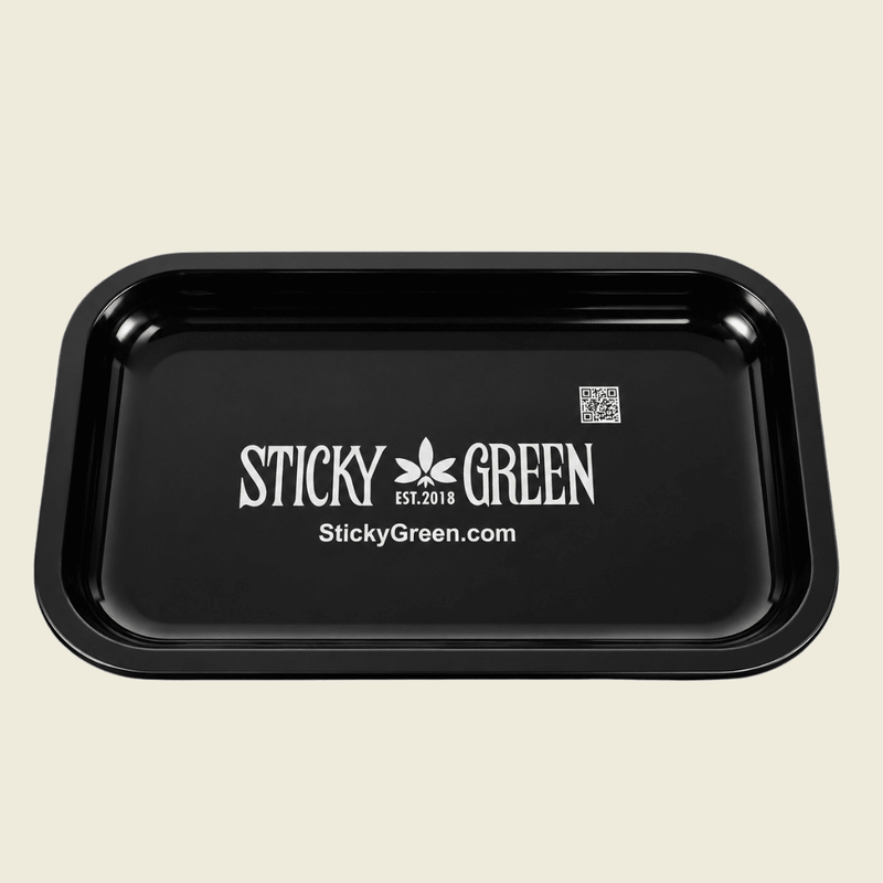 Rolling Tray - Sticky Green Flower