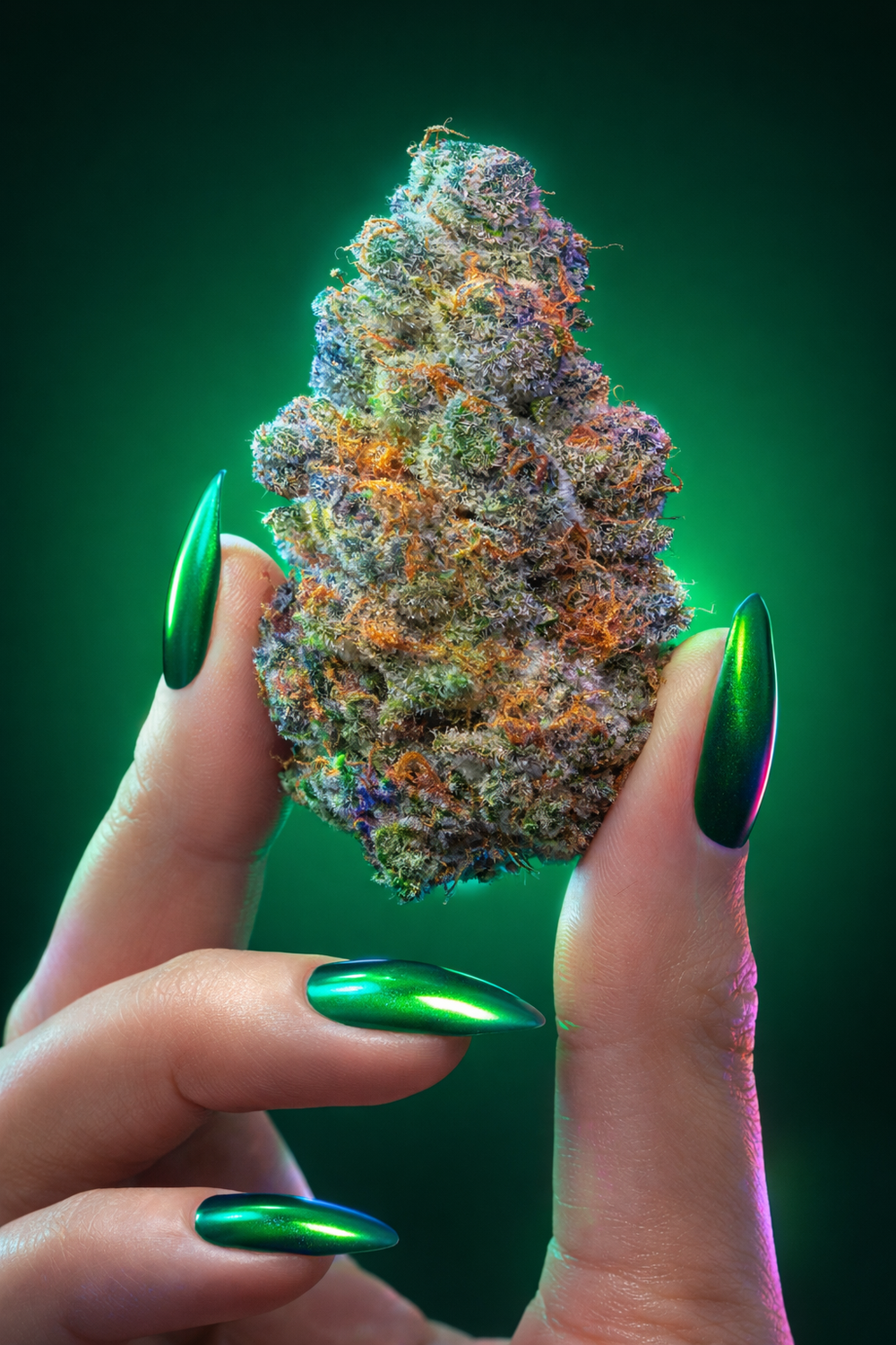 Flower - Sticky Green Flower