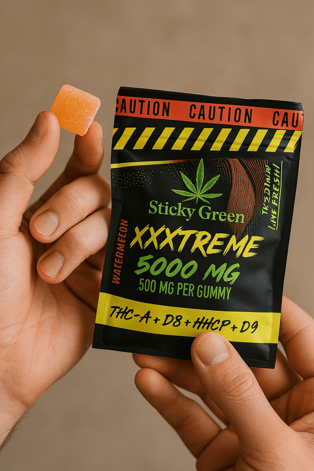 Gummies - Sticky Green Flower