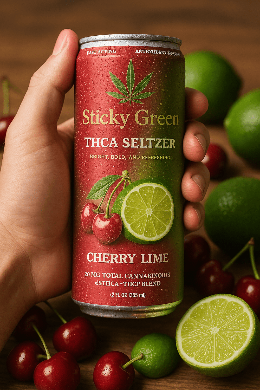 Seltzers - Sticky Green Flower