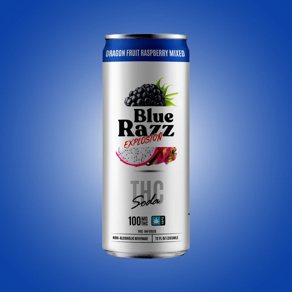 100MG Infused Soda THC Infused - Sticky Green Flower