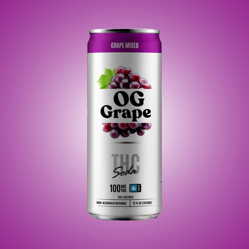 100MG Infused Soda THC Infused - Sticky Green Flower