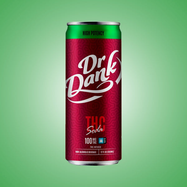 100MG Infused Soda THC Infused - Sticky Green Flower