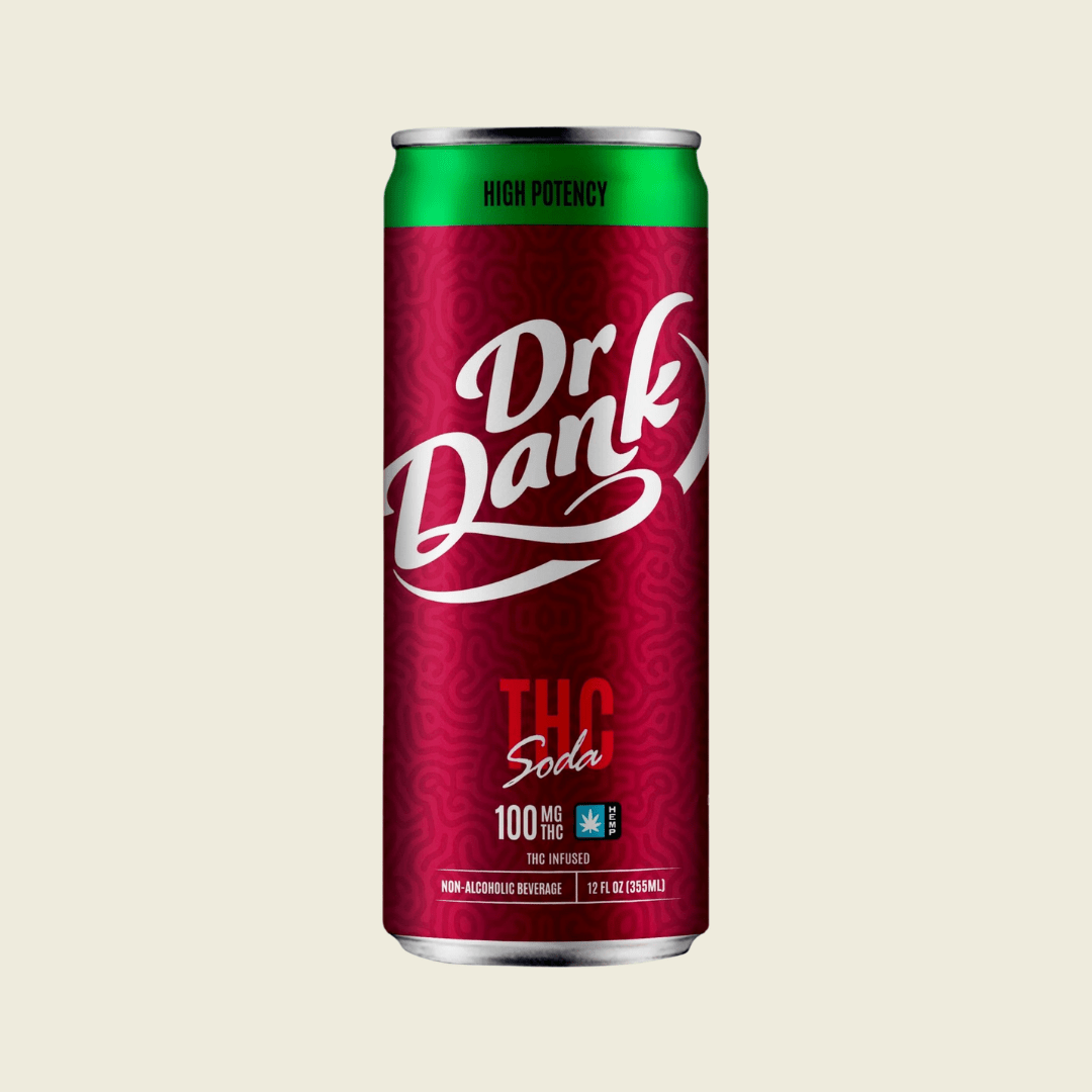 100MG Infused Soda THC Infused - Sticky Green Flower