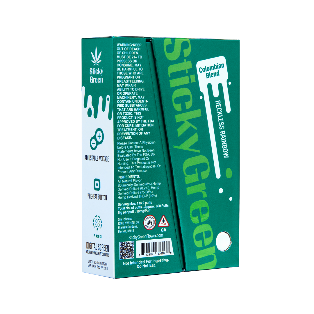 Columbian Rechargeable Disposable Vape