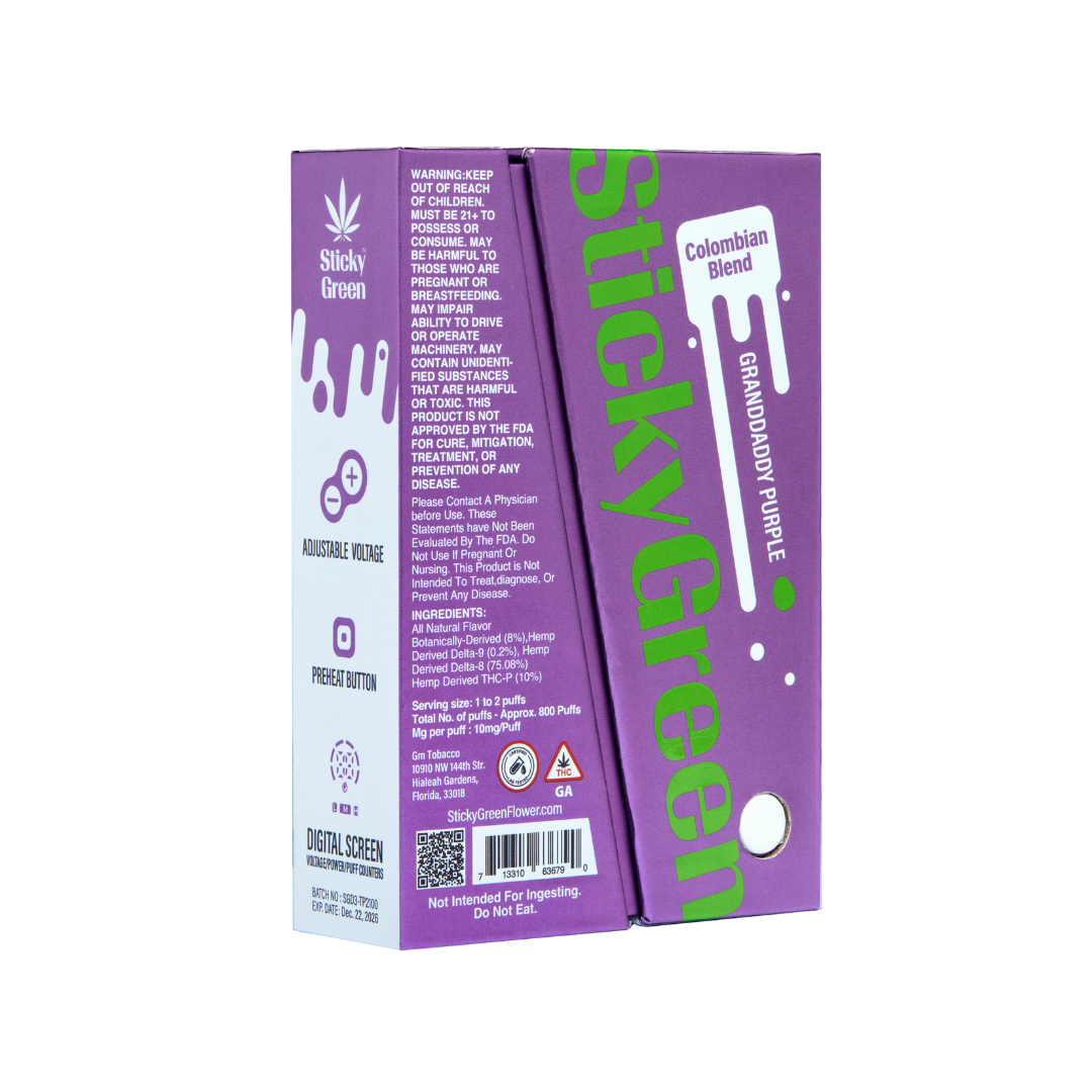 Columbian Rechargeable Disposable Vape