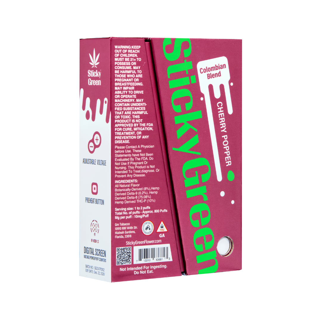 Colombian Rechargeable Disposable Vapes 3g (1ct)