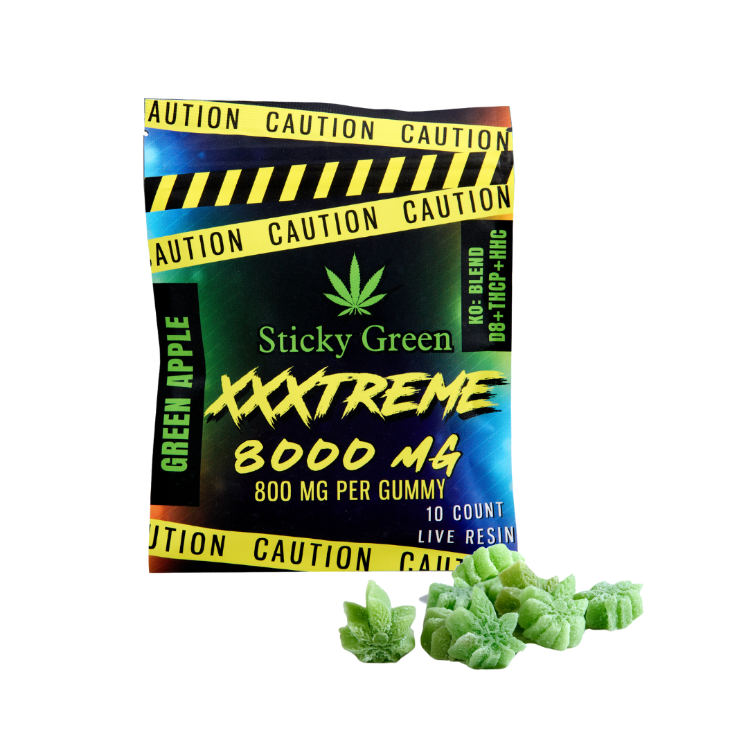 XXXtreme Gummies 8000mg – Sticky Green Flower XXXtreme Gummies 8000mg – Sticky Green Flower