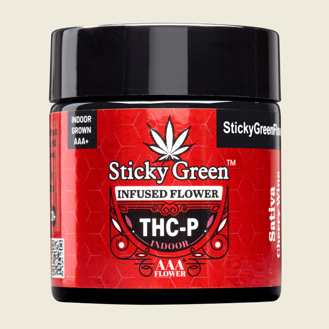 Berry Blossom Infused THCP Flower (Indica) - Sticky Green Flower