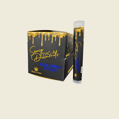Blue Dream Hybrid Pre Rolls – Saucy Diamonds