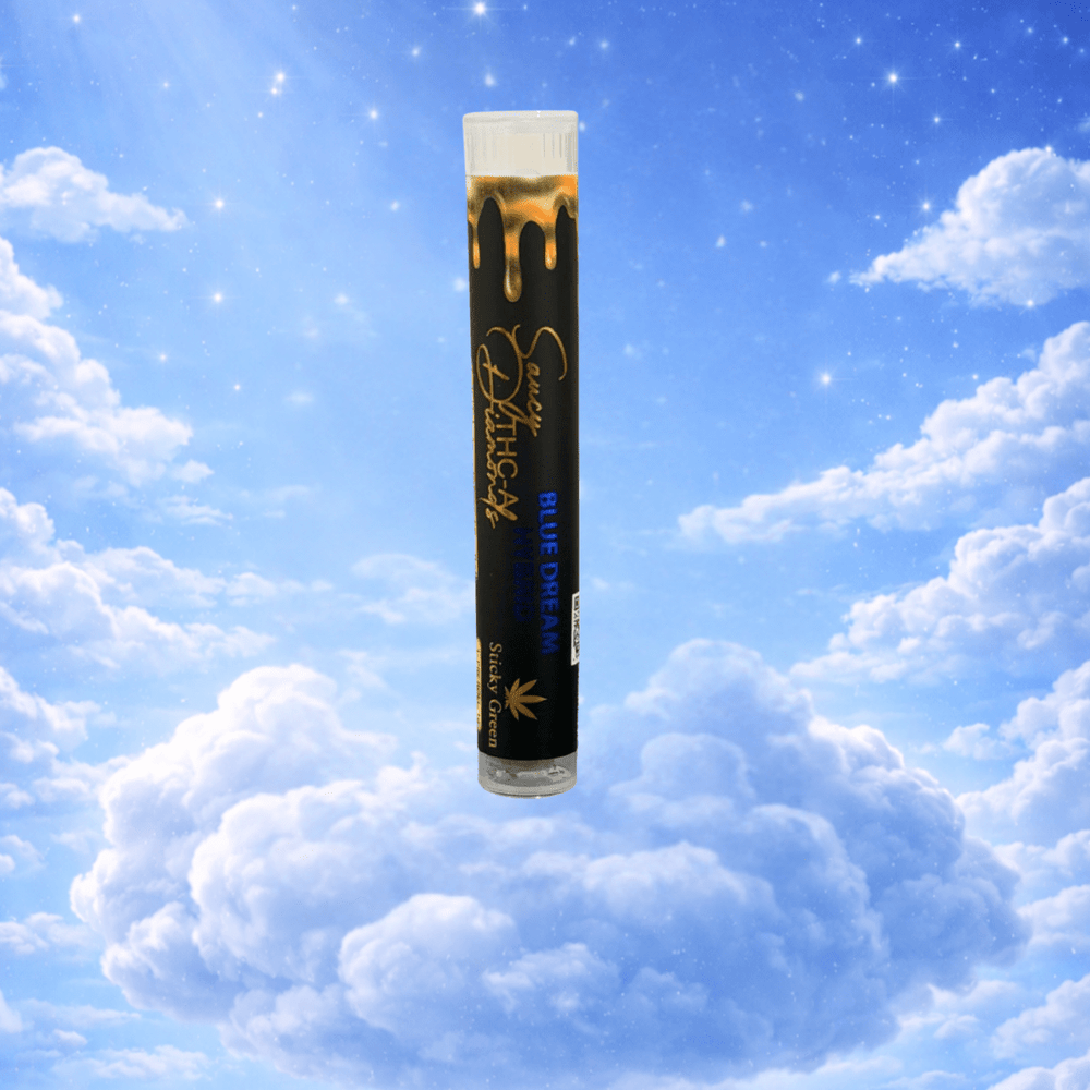 Blue Dream Hybrid Pre Rolls – Saucy Diamonds - Sticky Green Flower