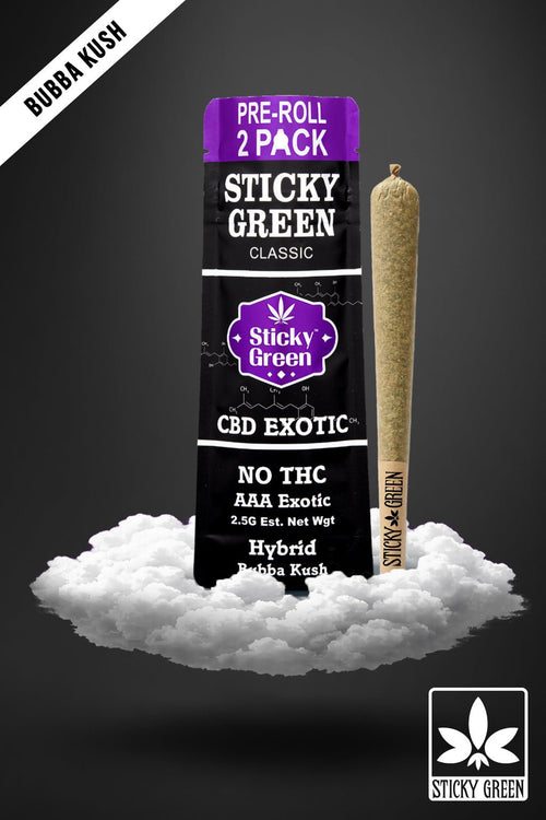 Bubba Kush CBD Pre Rolls (Hybrid)