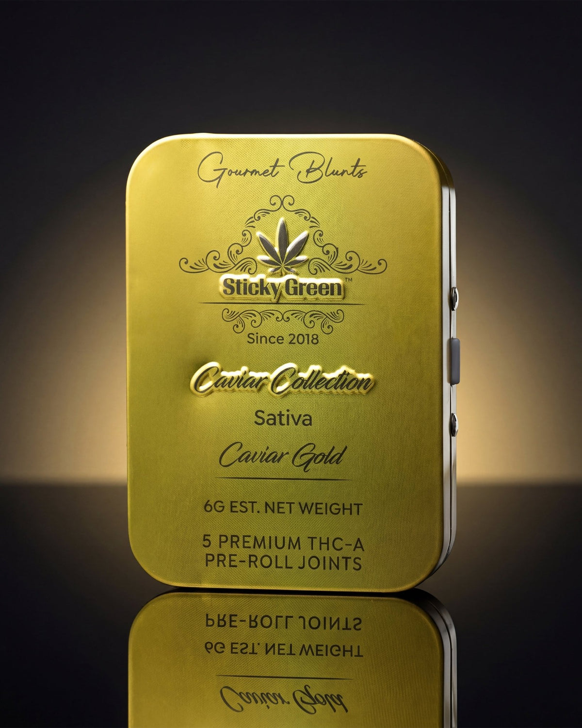 Caviar Gold Caviar Collection Pre Rolls (Sativa) - Sticky Green Flower