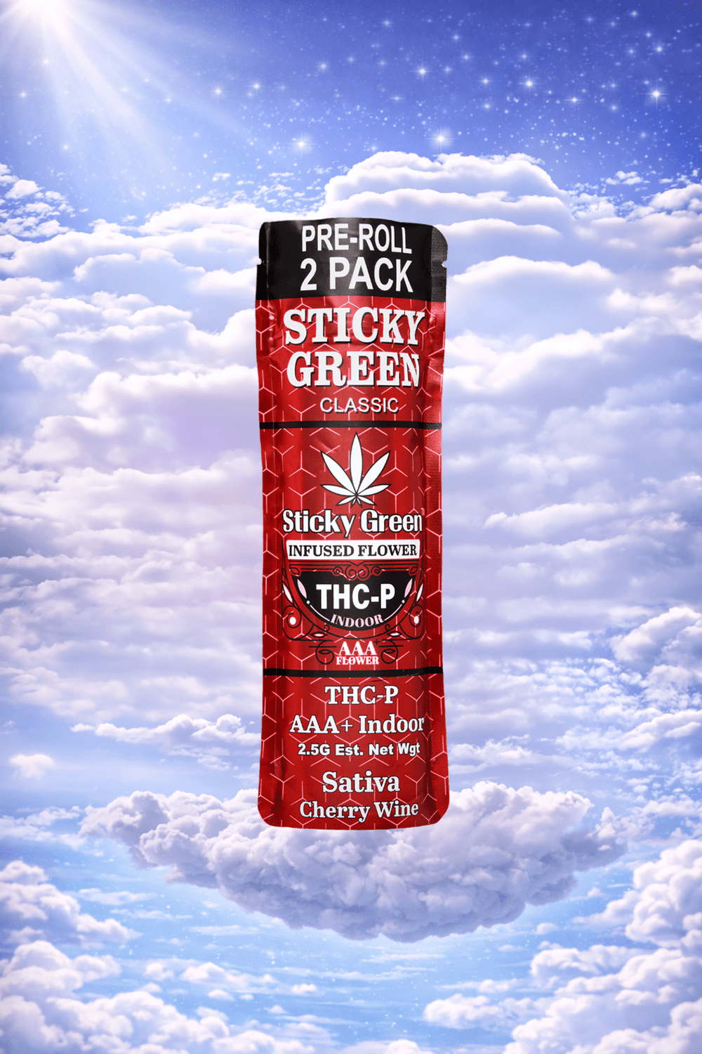 Cherry Wine Candy THCP Pre Rolls (Sativa) - Sticky Green Flower
