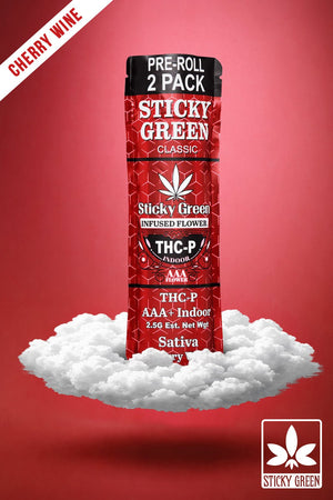 Cherry Wine Candy THCP Pre Rolls (Sativa) - Sticky Green Flower