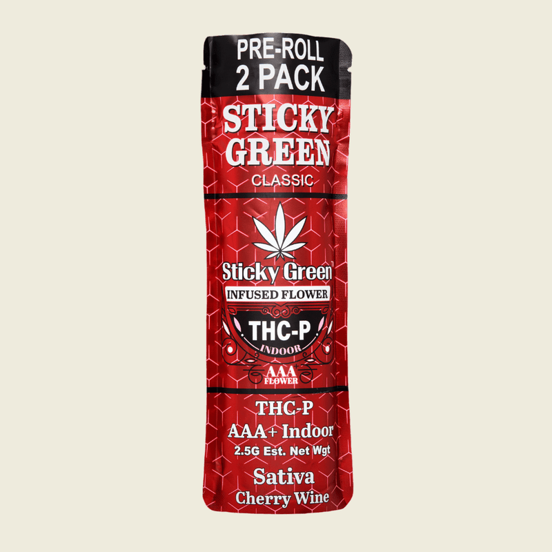 Cherry Wine Candy THCP Pre Rolls (Sativa) - Sticky Green Flower