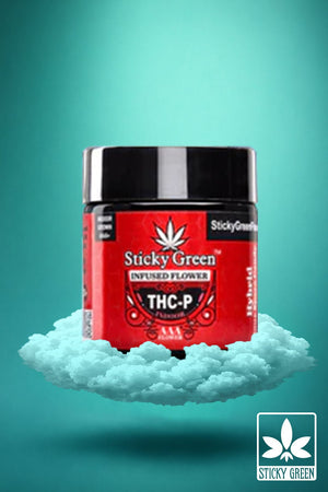 Cherry Wine Infused THCP Flower (Sativa) - Sticky Green Flower