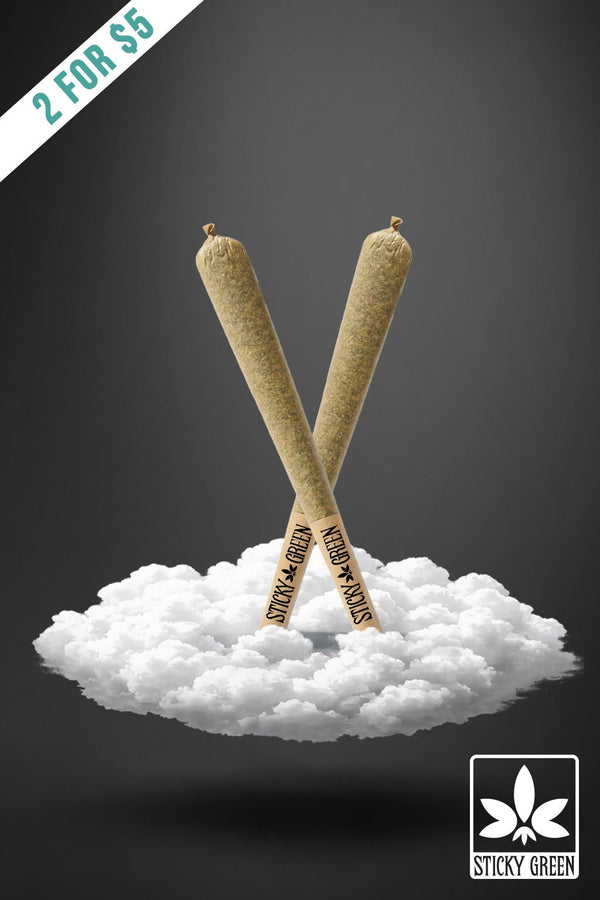 Colombia Gold Infused Top Shelf Pre Rolls (Sativa) - Sticky Green Flower