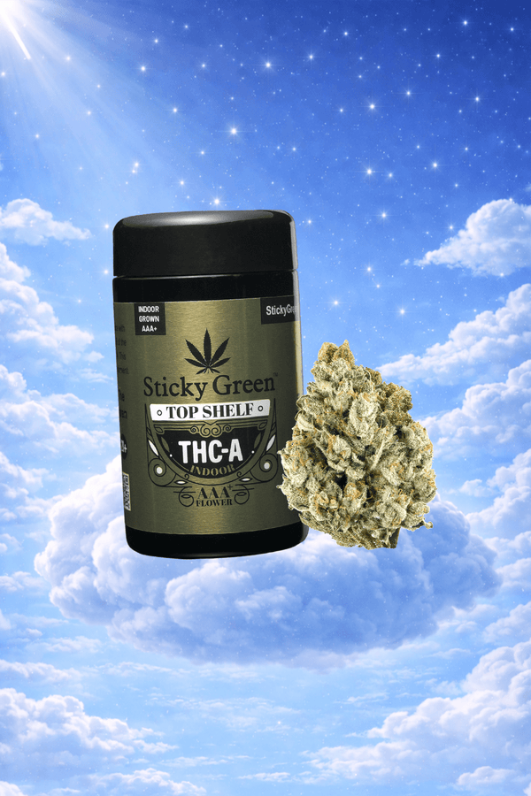 Colombia Gold Top Shelf Flower (Sativa) - Sticky Green Flower