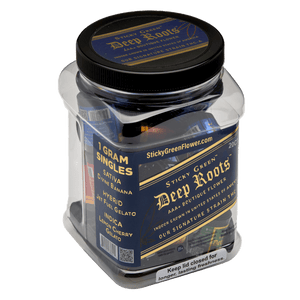 Deep Roots 20 Pack (1g Each) - Sticky Green Flower