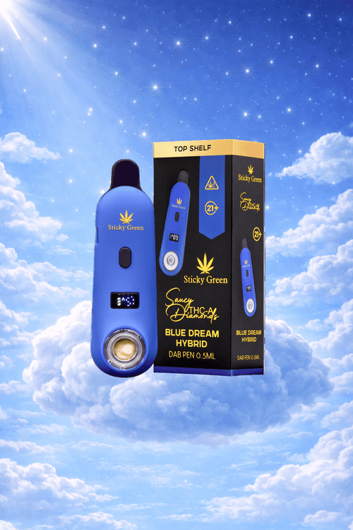 Disposable Dab Pen 0.5ml - Sticky Green Flower