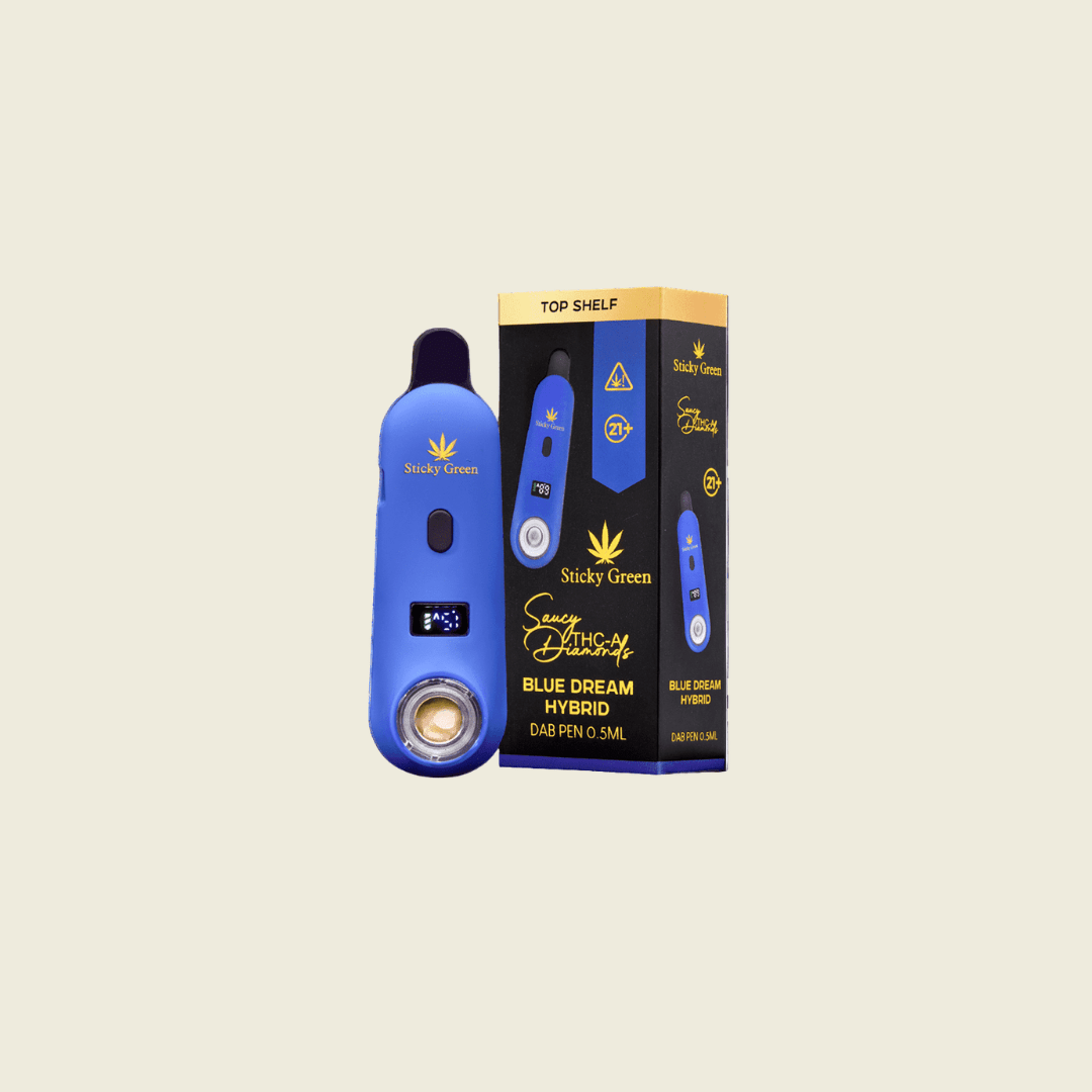 Disposable Dab Pen 0.5ml - Sticky Green Flower