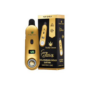 Disposable Dab Pen 0.5ml - Sticky Green Flower