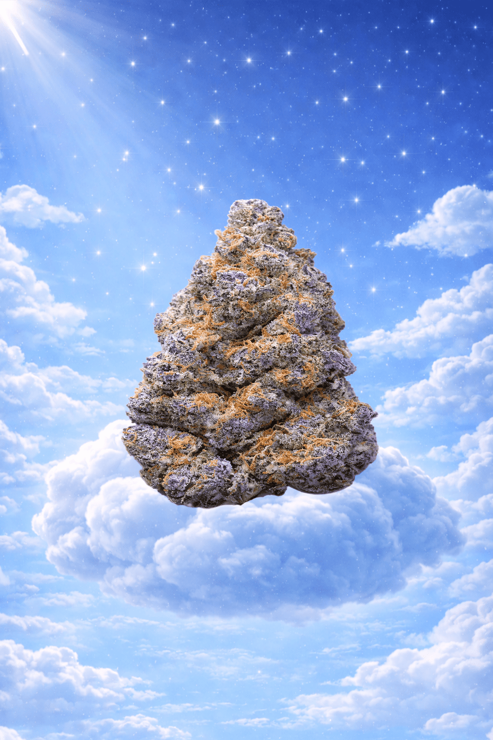 Divine Banana Deep Roots Flower (Sativa) - Sticky Green Flower