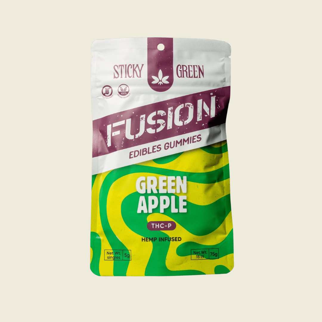 Fusion Gummies 30,000mg (15ct) - Sticky Green Flower
