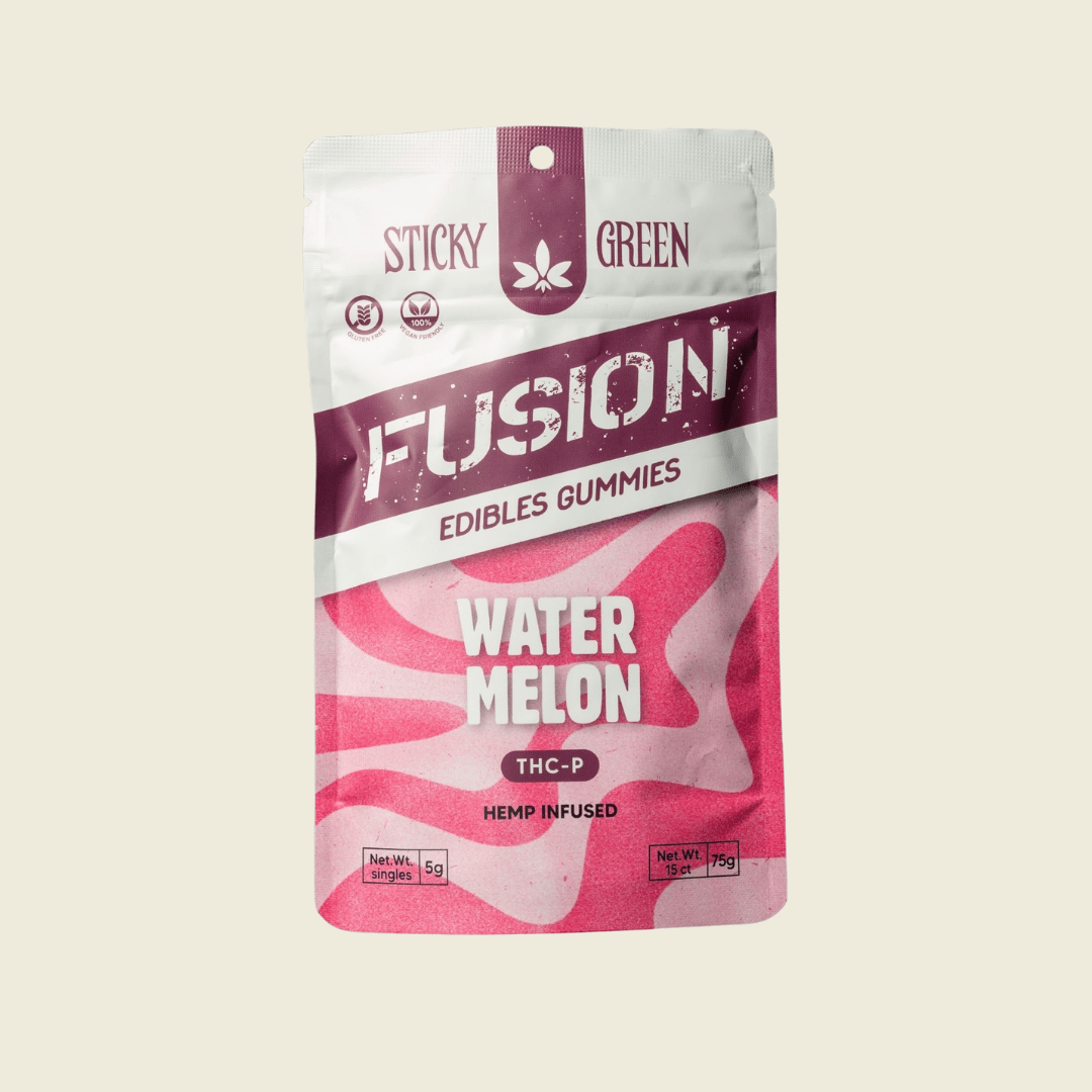 Fusion Gummies 30,000mg (15ct) - Sticky Green Flower
