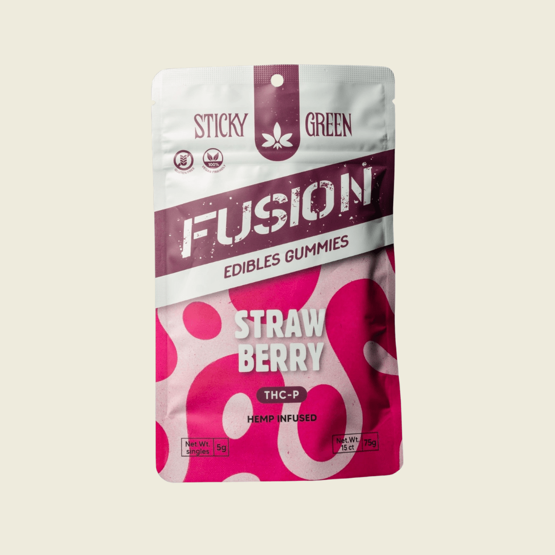 Fusion Gummies 30,000mg (15ct) - Sticky Green Flower