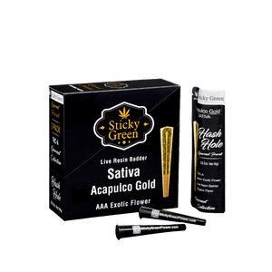 Hash Holes 2ct Pre - Rolls - Sticky Green Flower