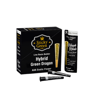 Hash Holes 2ct Pre - Rolls - Sticky Green Flower
