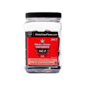 Infused Flower THCP 1g (20ct) - Sticky Green Flower