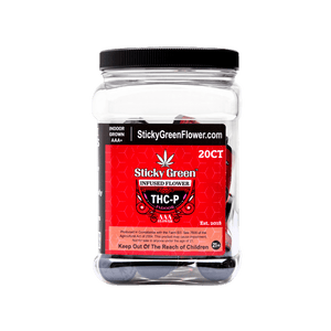 Infused Flower THCP 1g (20ct) - Sticky Green Flower