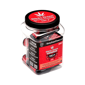 Infused Flower THCP 1g (20ct) - Sticky Green Flower