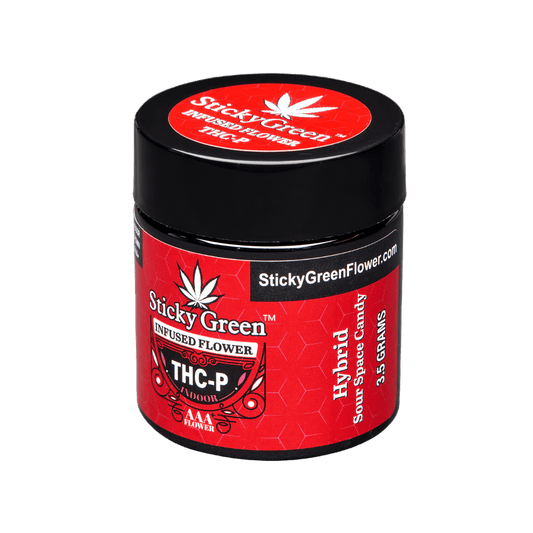Infused Flower THCP 3.5g - Sticky Green Flower