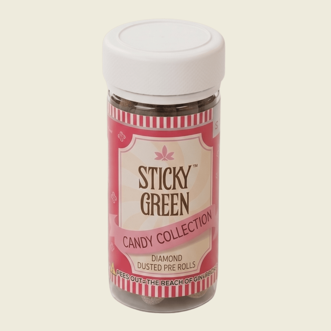 Kandy Kush Candy Collection Diamond Dusted Pre Rolls 10 Count (Sativa) - Sticky Green Flower