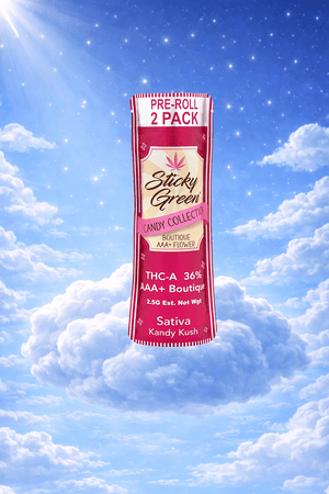 Kandy Kush Candy Collection Pre Rolls (Sativa) - Sticky Green Flower
