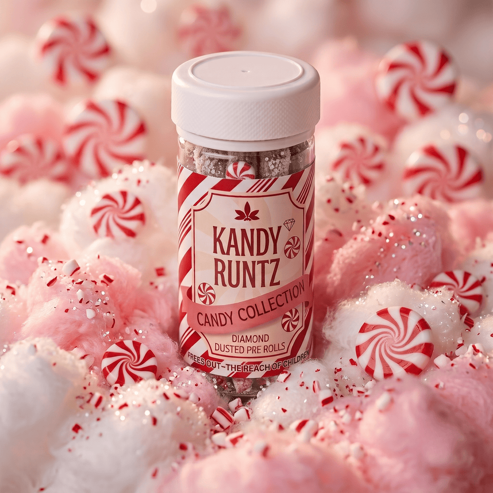 Kandy Runtz Candy Collection Pre Rolls 10 Count (Hybrid) - Sticky Green Flower
