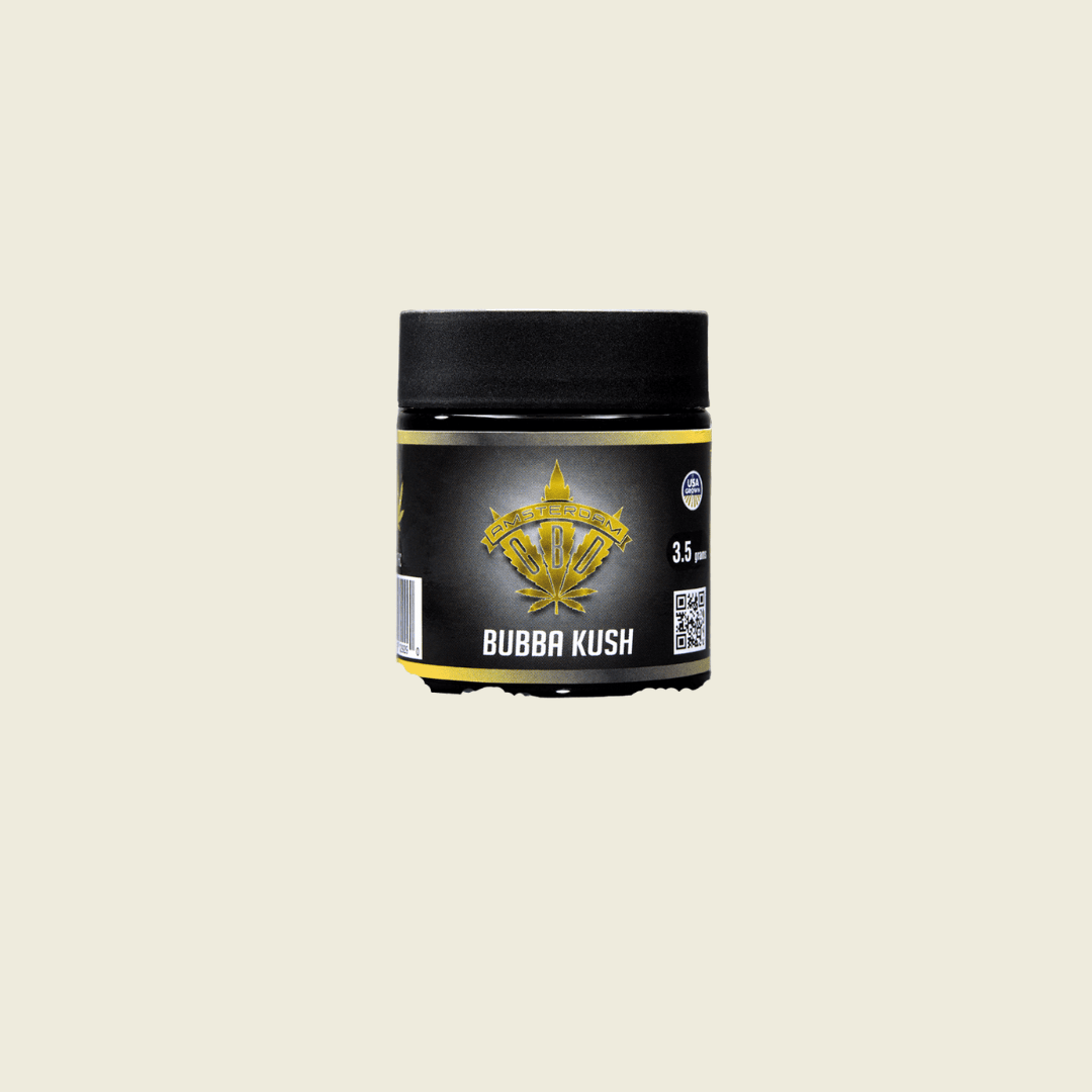 Kush CBD Flower - Sticky Green Flower
