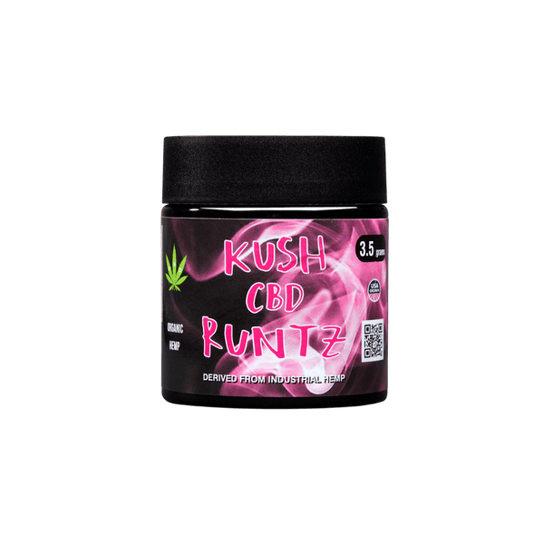 Kush CBD Flower - Sticky Green Flower