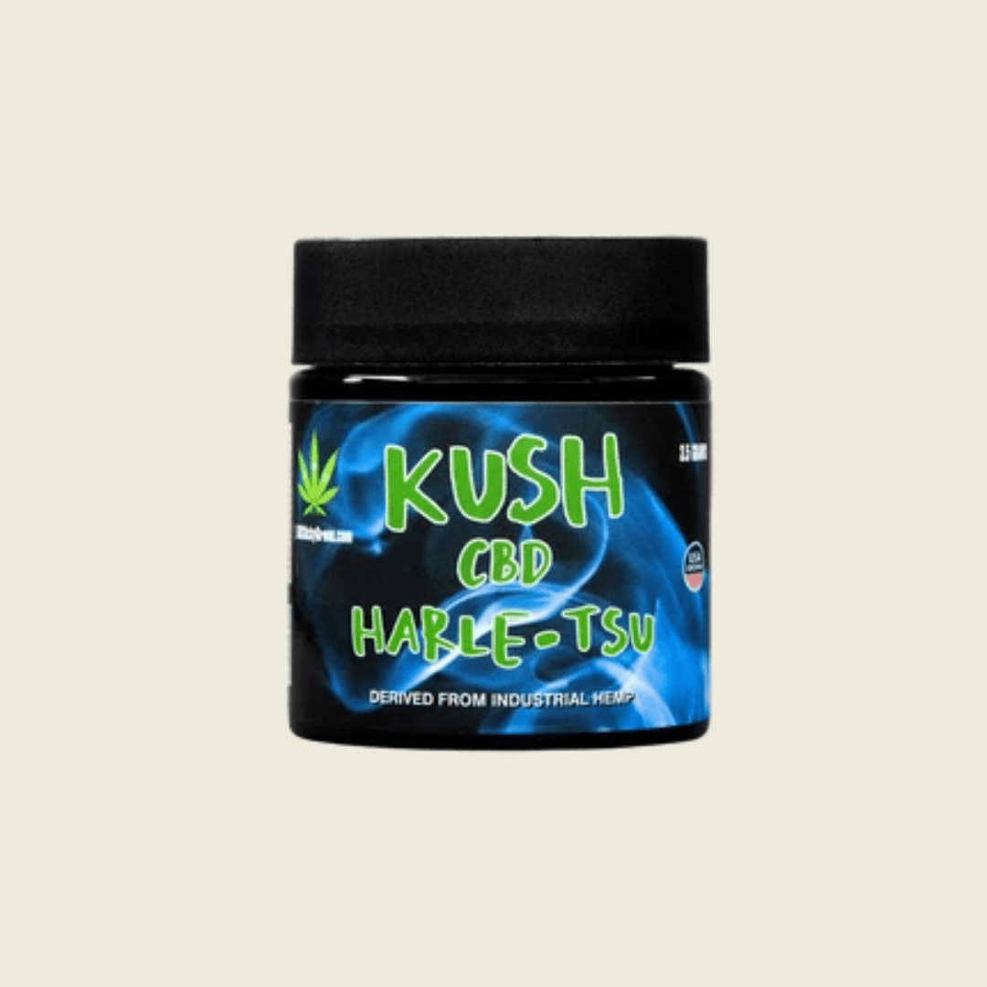 Kush CBD Flower - Sticky Green Flower