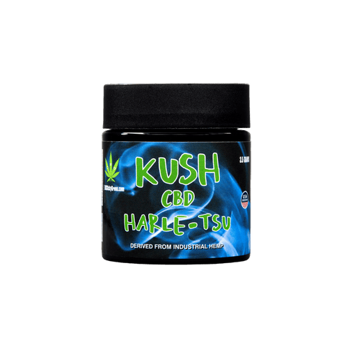 Kush CBD Flower - Sticky Green Flower