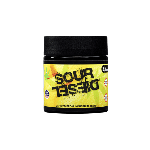 Kush CBD Flower - Sticky Green Flower