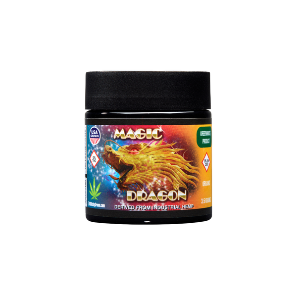 Kush CBD Flower - Sticky Green Flower