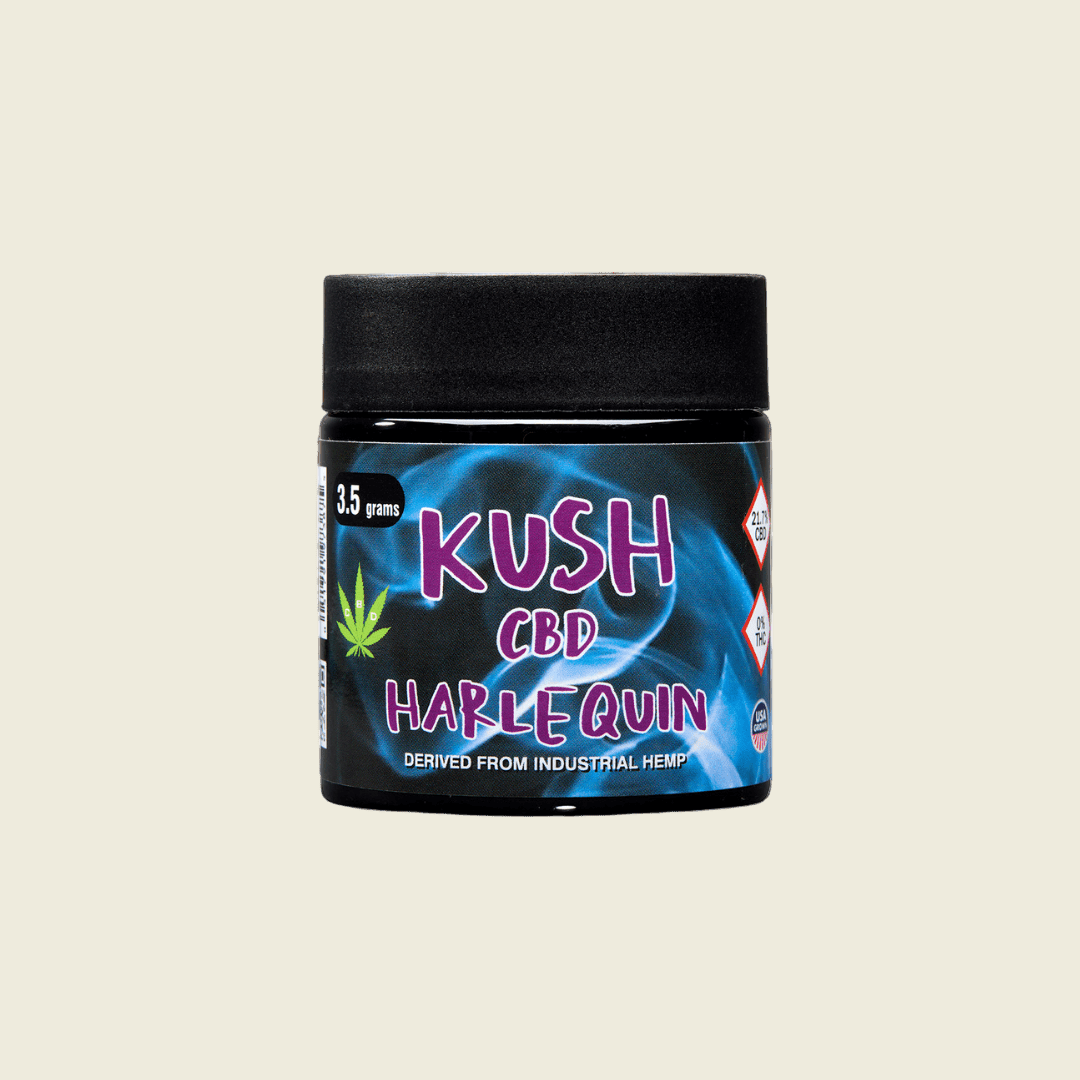 Kush CBD Flower - Sticky Green Flower