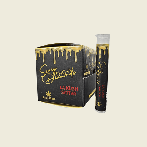 LA Kush Sativa Pre Rolls – Saucy Diamonds
